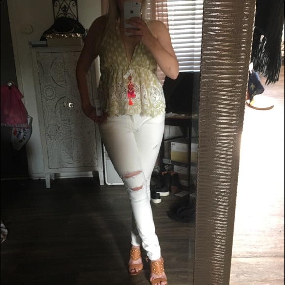 ✨💗 Free people top with lace details - Picture 7 of 10